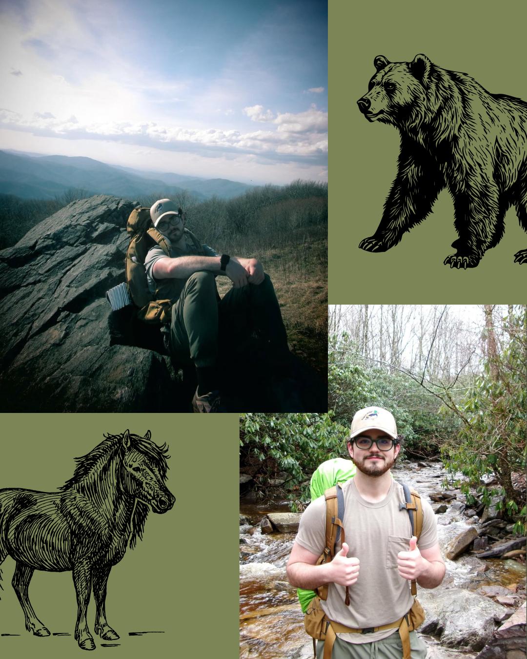 Adventure in Style: Michael's Trip to Grayson Highlands State Park in Our Duck Hat